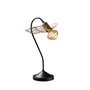 Opviq Angel - 5061 Lámpara de mesa negra y dorada